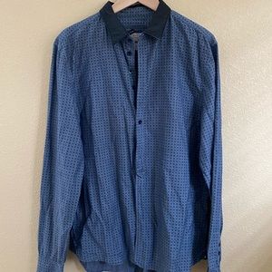 Diesel long sleeve jean shirt.